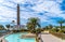 Landscape with Maspalomas Lighthouse