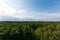 Landscape from Mazury, the polish region of lakes, Poland, Europe.