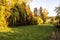 Landscape of meadow and trees in Gaume