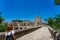 Landscape medieval village Besalu, Catalonia, Spain