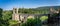 Landscape medieval village Besalu, Catalonia, Spain.