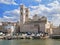 Landscape of Molfetta Old Seaport. Apulia.