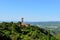 Landscape with monastery Montserrat in Spain.