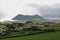 Landscape Monte Brasil volcano