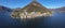 Landscape of Monte Isola and Iseo Lake