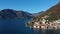 Landscape of Monte Isola and Iseo Lake