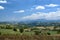 Landscape in Montefeltro Marches, Italy