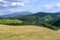 Landscape in Montefeltro near Urbania Marches, Italy