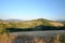 Landscape in Montefeltro near Urbino Marches, Italy