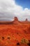 The landscape of Monument Valley