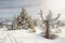 Landscape of the mountain Kopaonik in the winter, Serbia