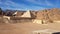 Landscape with mountain with mini pyramids and sphinx in Safari Sharm