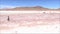 Landscape of mountains,lake and valley Atacama desert Chile