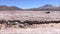 Landscape of mountains,lake and valley Atacama desert Chile