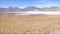 Landscape of mountains,lake and valley Atacama desert Chile