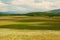 Landscape with mountains and meadow