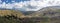 Landscape of the mountains in Merida near Los Nevados, Venezuela