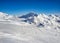 Landscape of the mountains on the North Caucasus