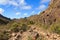 Landscape mountains stone road in Itatiaia National Park, Brazil