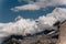 Landscape with mountings in Switzerland