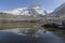 Landscape of Muktinath village in lower Mustang District, Nepal