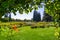 Landscape in the Municipal Rose Garden, San Jose, California