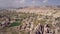 Landscape of national park of Cappadocia