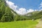 Landscape of the Natur park Riedingtal Zederhaus, Austria