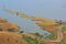 Landscape in nature, mahi back water, banswara, rajasthan, India