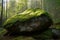 landscape nature siberian mountain foot moss stone large forest krasnoyarsk park national stolby rock moss