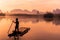 Landscape Nature View of Nong Thale Lake in Krabi Thailand