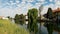 Landscape on the Naviglio Grande Italy