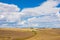 Landscape near Buonconvento in Tuscany, Italy