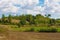 Landscape near Buonconvento in Tuscany, Italy