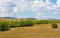 Landscape near Buonconvento in Tuscany, Italy