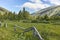 Landscape near The Fish Lakes, Rila mountain, Bulgaria