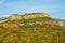 Landscape near village Siurana in Catalonia mountains