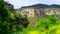 Landscape near village Siurana in Catalonia mountains