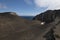 Landscape of the new born land of the Capelinhos volcanic eruption in 1957-1958 at Faial island