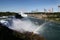 Landscape Niagara falls From American side , New York, USA