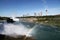 Landscape Niagara falls From American side , New York, USA