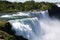 Landscape Niagara falls From American side , New York, USA