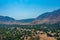 Landscape of Nisyros volcano in Greece