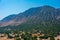 Landscape of Nisyros volcano in Greece