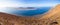 Landscape of north-east shore of Lanzarote, Spain