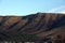 Landscape from north of Lanzarote. El Risco mountain. Canary Island. Spain.