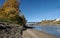 Landscape Of North Saskatchewan River With Bridges