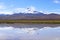 The landscape of northern Chile with the Andes Mountains and volcanoes, Atacama Desert, Chile