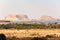 Landscape of the oasis town of Siwa, Libyan desert