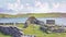 Landscape with an old cemetery and ruined building in Dursey Island